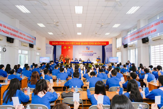 Tuổi trẻ Tân Hưng rạng rỡ ngày đại hội đoàn- Ảnh 5. Tuổi trẻ Tân Hưng rạng rỡ ngày đại hội đoàn- Ảnh 5.