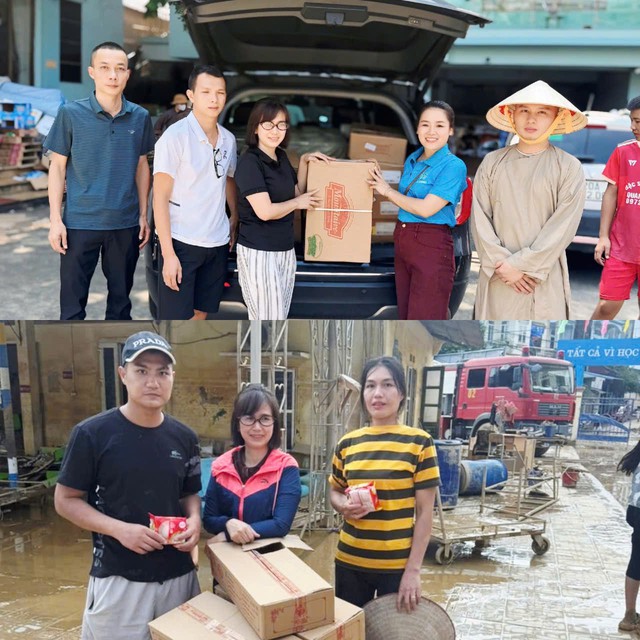 Thảo An - Tấm lòng yêu thương hướng về vùng lũ Thái Nguyên- Ảnh 4. Thảo An - Tấm lòng yêu thương hướng về vùng lũ Thái Nguyên- Ảnh 4.
