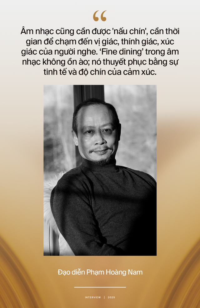 Đạo diễn Phạm Hoàng Nam biến trải nghiệm âm nhạc thành một "bữa tiệc" cao cấp: Khi Jazz trò chuyện cùng văn hóa Việt- Ảnh 3.