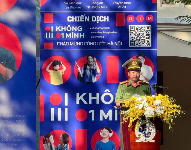 Thành phố Hồ Chí Minh: Phát động chiến dịch “Không một mình – Cùng nhau an toàn trực tuyến”- Ảnh 1. Thành phố Hồ Chí Minh: Phát động chiến dịch “Không một mình – Cùng nhau an toàn trực tuyến”- Ảnh 1.