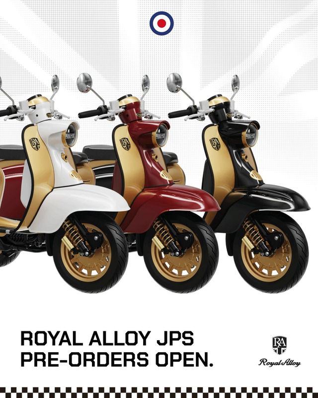 Mẫu xe tay ga Royal Alloy JPS 350: Cổ điển đến từng tấm thép, hiện đại đến từng chi tiết!- Ảnh 4.