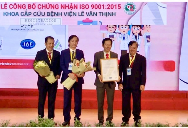 Khoa cấp cứu Bệnh viện Lê Văn Thịnh đạt chứng nhận ISO 9001: Khẳng định chất lượng và chuẩn mực quốc tế trong cấp cứu y khoa- Ảnh 1. Khoa cấp cứu Bệnh viện Lê Văn Thịnh đạt chứng nhận ISO 9001: Khẳng định chất lượng và chuẩn mực quốc tế trong cấp cứu y khoa- Ảnh 1.