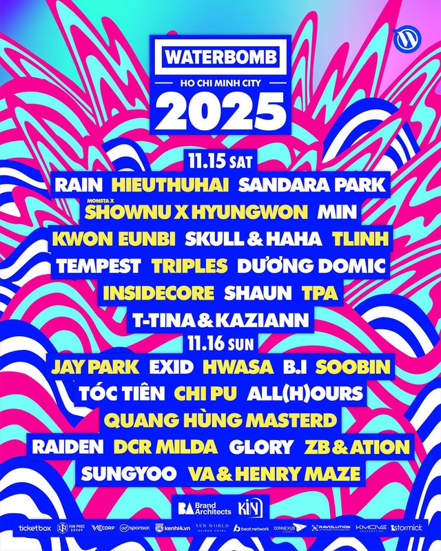 Tuần lễ nhạc hội hot nhất năm: Bắc có "Anh Long", Nam có WATERBOMB quẩy bung nóc!- Ảnh 4. Tuần lễ nhạc hội hot nhất năm: Bắc có "Anh Long", Nam có WATERBOMB quẩy bung nóc!- Ảnh 4.