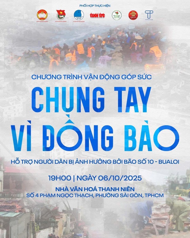 Chung Tay Vì Đồng Bào – Cùng nhau vượt bão- Ảnh 1.