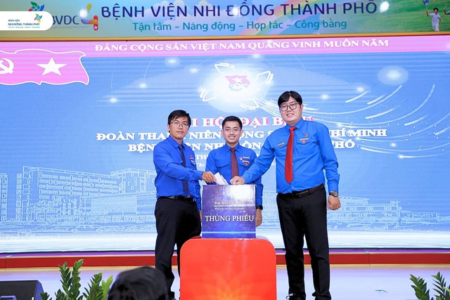 Đại hội Đại biểu Đoàn Thanh niên Cộng sản Hồ Chí Minh Bệnh viện Nhi Đồng thành phố lần thứ III, nhiệm kỳ 2025 – 2030- Ảnh 1. Đại hội Đại biểu Đoàn Thanh niên Cộng sản Hồ Chí Minh Bệnh viện Nhi Đồng thành phố lần thứ III, nhiệm kỳ 2025 – 2030- Ảnh 1.