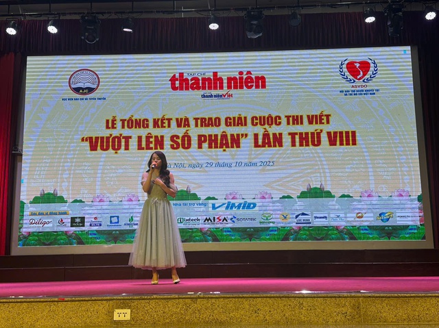 Lễ tổng kết, trao giải cuộc thi viết 'Vượt lên số phận' lần VIII- Ảnh 23.