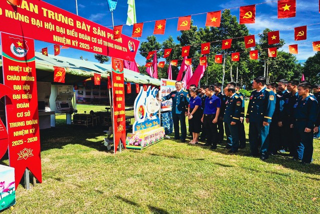 Đoàn cơ sở Trung đoàn 274 tổ chức Đại hội đại biểu nhiệm kỳ 2025-2030- Ảnh 3.