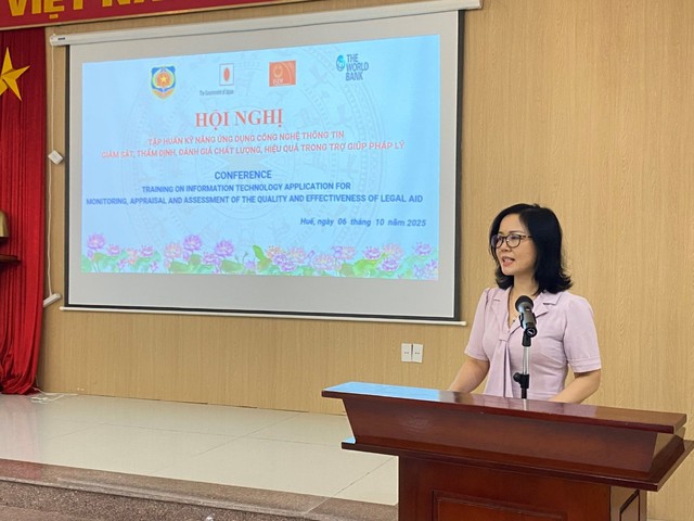 Hội nghị tập huấn kỹ năng ứng dụng công nghệ thông tin giám sát, thẩm định, đánh giá chất lượng, hiệu quả trong trợ giúp pháp lý- Ảnh 2.