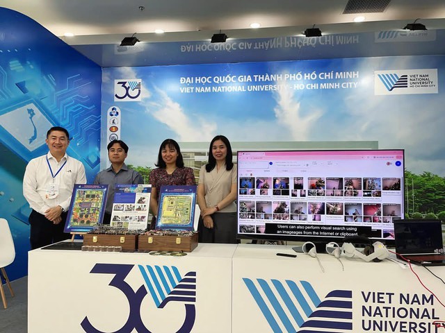 Đại học Quốc gia TP. Hồ Chí Minh khẳng định vai trò tiên phong tại Triển lãm Quốc tế Đổi mới Sáng tạo Việt Nam 2025- Ảnh 3. Đại học Quốc gia TP. Hồ Chí Minh khẳng định vai trò tiên phong tại Triển lãm Quốc tế Đổi mới Sáng tạo Việt Nam 2025- Ảnh 3.