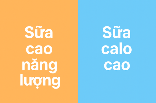Hiểu đúng về sữa cao năng lượng và phân biệt với sữa công thức calo cao dành cho trẻ thiếu cân, suy dinh dưỡng- Ảnh 1. Hiểu đúng về sữa cao năng lượng và phân biệt với sữa công thức calo cao dành cho trẻ thiếu cân, suy dinh dưỡng- Ảnh 1.