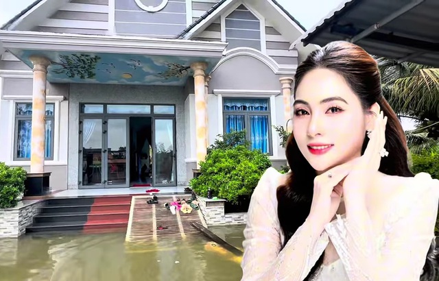 Biệt thự 6000m2 của ca sĩ Ngọc Hân chìm trong biển nước- Ảnh 1.