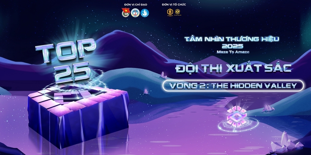 Top 25 đội thi xuất sắc - Tầm Nhìn Thương Hiệu 2025.