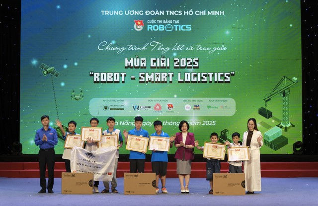 Học sinh TP. Hồ Chí Minh đạt nhiều thành tích cao tại Vòng Chung kết Cuộc thi Sáng tạo Robotics năm 2025- Ảnh 3.