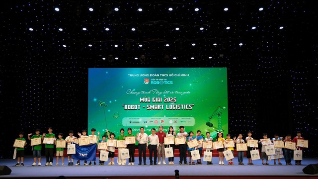 Học sinh TP. Hồ Chí Minh đạt nhiều thành tích cao tại Vòng Chung kết Cuộc thi Sáng tạo Robotics năm 2025- Ảnh 4.