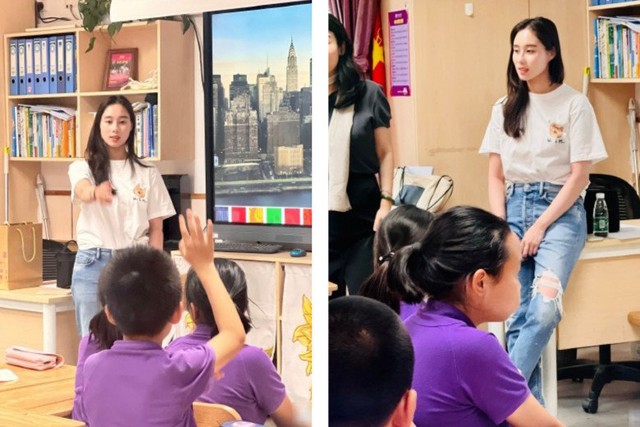 Cô giáo tiểu học mặc giản dị đứng lớp hóa ra là ái nữ tỷ phú, tài sản nghìn tỷ- Ảnh 5.