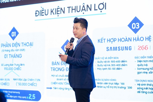 Samsung "bắt tay" nhà phân phối lớn ở miền Nam, mở rộng bán điện thoại trong siêu thị điện máy- Ảnh 2.