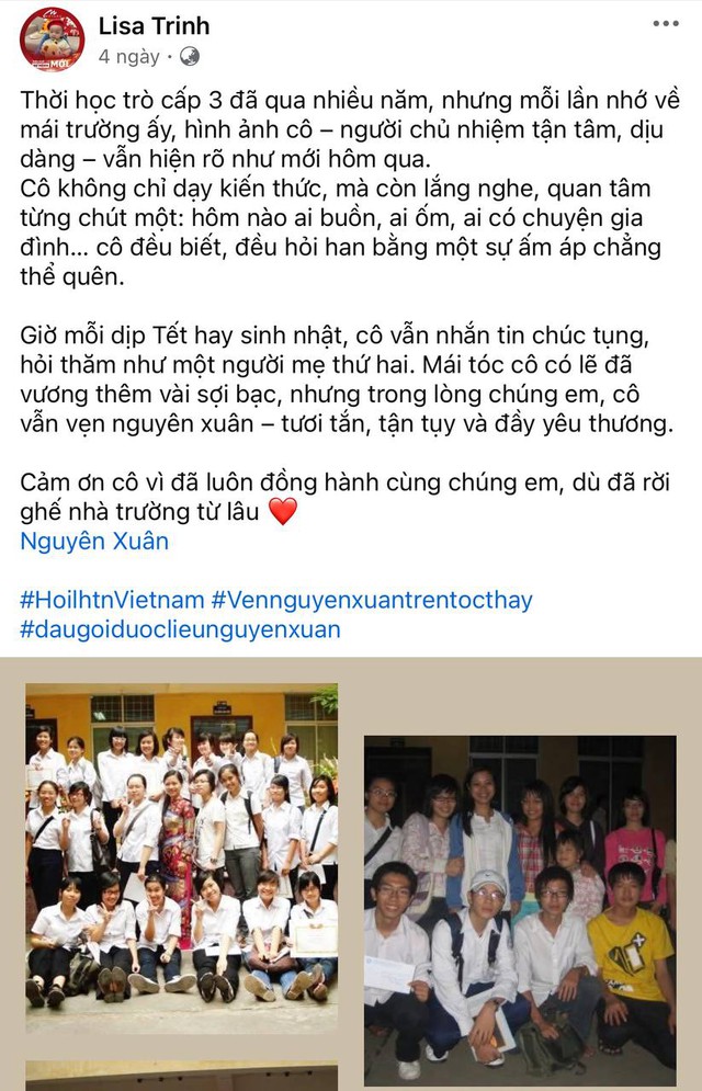 Trend khoe ảnh với thầy cô đang bùng nổ MXH: Đôi ba bức hình mà có ngay một "vé về tuổi học trò"!- Ảnh 5.