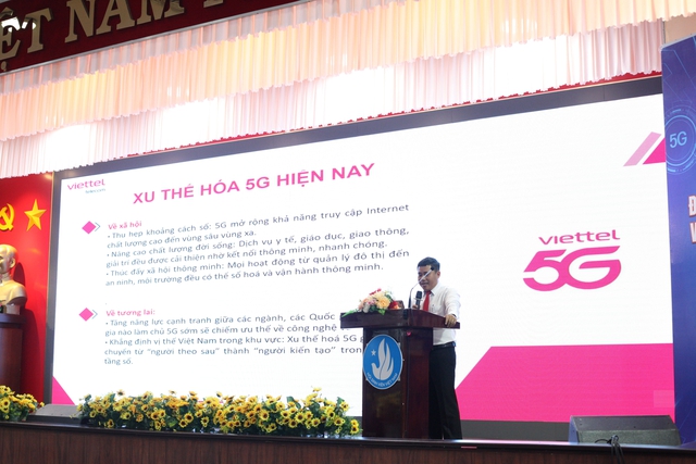 Bài trình bày tham luận của ông Trần Quốc Khánh - GĐ Viettel khu vực 8 Tp. Hồ Chí Minh.