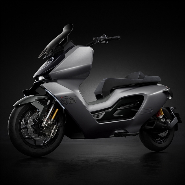 NIU Concept 06: Siêu xe tay ga điện chạy 155 km/h, hỗ trợ AI tối ưu công suất theo điều kiện thực tế- Ảnh 1.