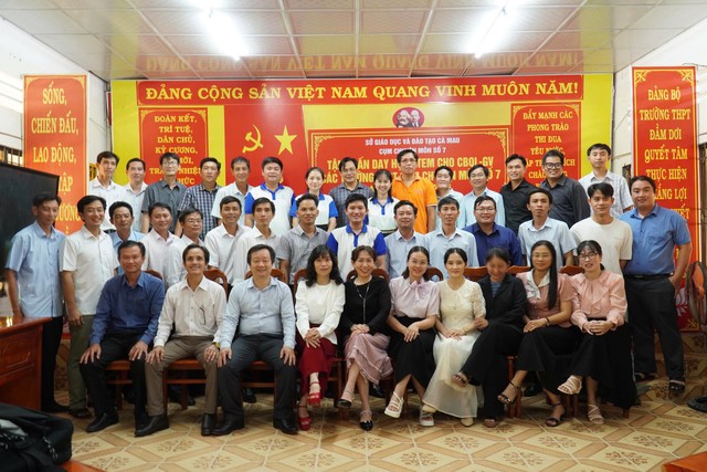 Trường THPT Đầm Dơi: 45 năm xây dựng, phát triển và lan tỏa hành trình tri thức trên vùng đất cuối trời Tổ quốc- Ảnh 5.