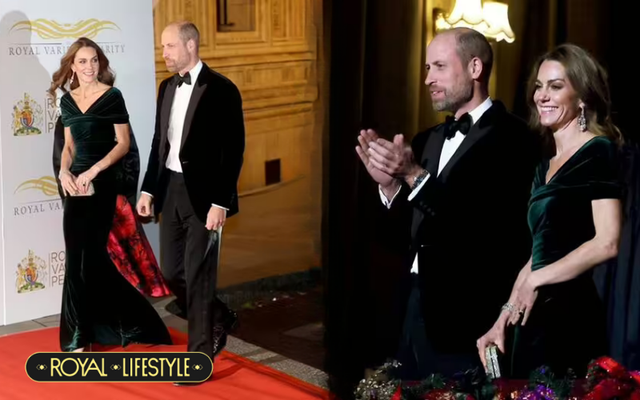 Vương phi Kate tung “tín hiệu thả thính” Thân vương William, tình như thuở mới yêu- Ảnh 1.