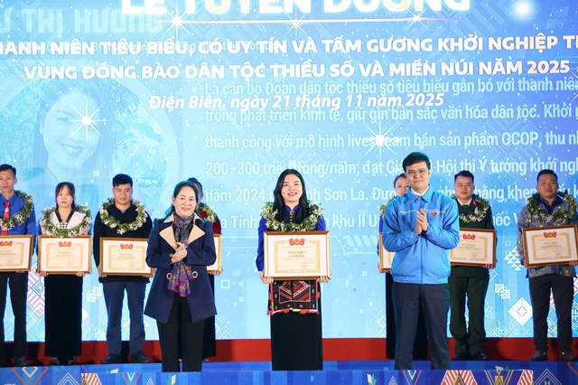 Tuyên dương 36 gương thanh niên dân tộc thiểu số, người có uy tín và tấm gương khởi nghiệp thành công- Ảnh 2.