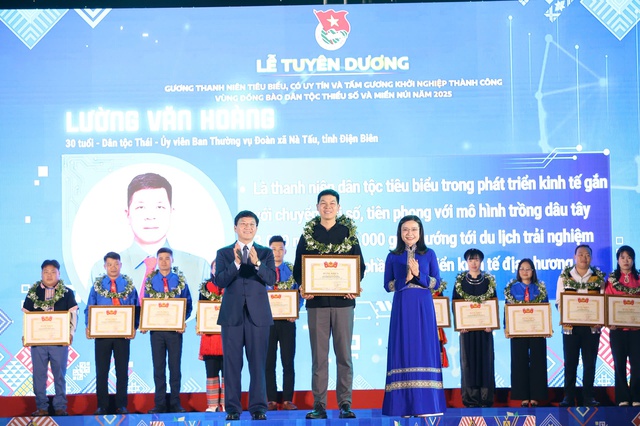 Tuyên dương 36 gương thanh niên dân tộc thiểu số, người có uy tín và tấm gương khởi nghiệp thành công- Ảnh 3.