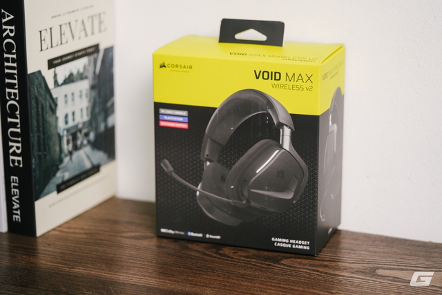 Đánh giá tai nghe gaming Corsair VOID v2 Max Wireless: Đeo thoải mái, kết nối đa năng, chất âm V-shape khỏe khoắn- Ảnh 2.