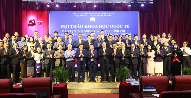 Hội thảo khoa học quốc tế “Đào tạo, bồi dưỡng lý luận chính trị ở Việt Nam và Lào: Thực tiễn và kinh nghiệm”- Ảnh 12.