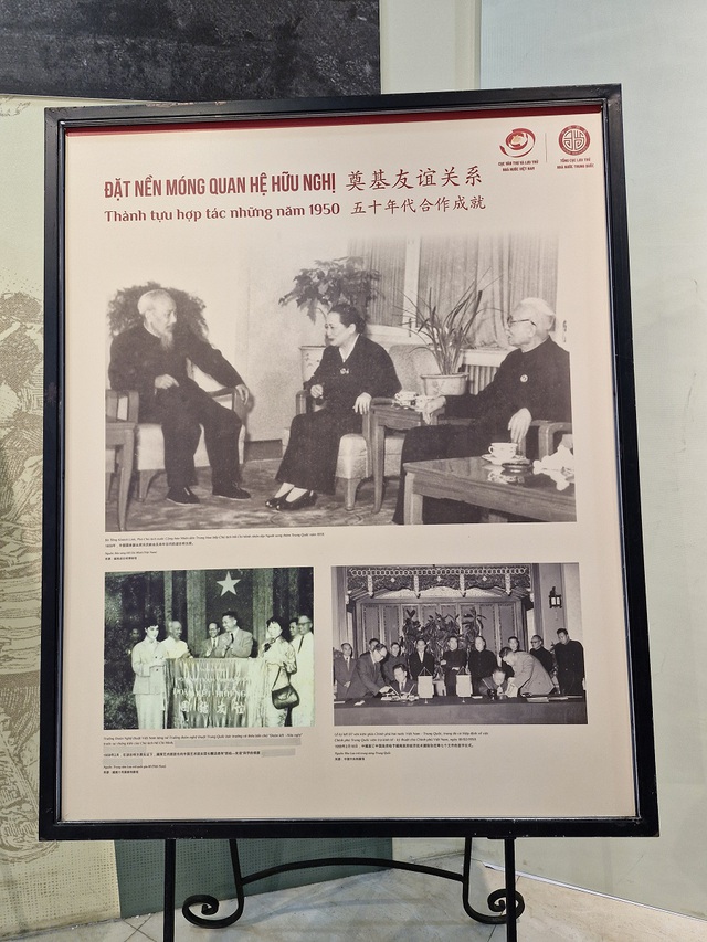 Khai mạc Triển lãm “Hợp tác hữu nghị Việt Nam - Trung Quốc từ tài liệu lưu trữ”- Ảnh 1.