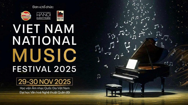 Hơn 400 thí sinh thi tài tại Liên hoan âm nhạc Quốc gia Vietnam National Music Festival 2025

- Ảnh 1.