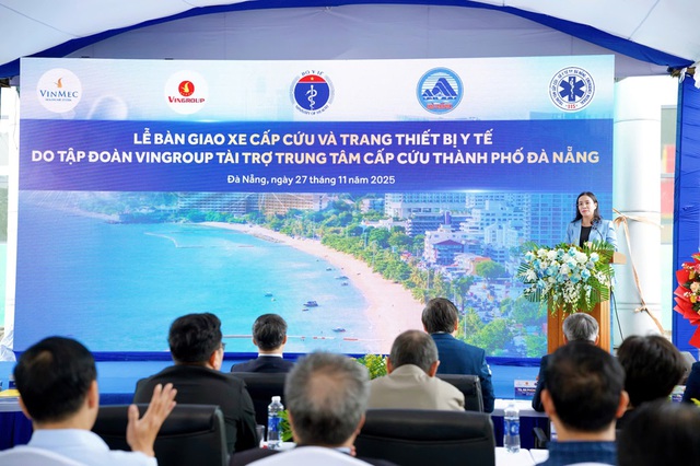 Vingroup hỗ trợ Đà Nẵng nâng cao năng lực cấp cứu hiện đại, gia tăng sức mạnh y tế miền Trung- Ảnh 2.