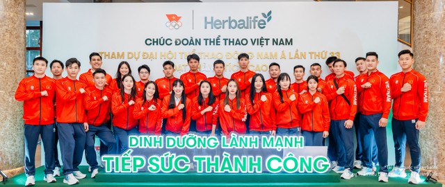 Herbalife Việt Nam đồng hành cùng Ủy ban Olympic Việt Nam tổ chức Lễ Xuất Quân của Đoàn Thể Thao Việt Nam tham dự SEA Games 33- Ảnh 3.