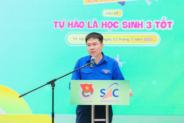 Sôi nổi ngày hội “Học sinh trung học phổ thông” năm học 2025 – 2026 chủ đề "Tự hào là Học sinh 3 tốt" - Ảnh 3. Sôi nổi ngày hội “Học sinh trung học phổ thông” năm học 2025 – 2026 chủ đề "Tự hào là Học sinh 3 tốt" - Ảnh 3.
