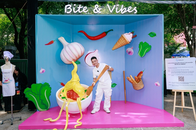 Pop-up Meta AI gây sốt tại TP.HCM: Trải nghiệm “gọi món bằng câu lệnh” lần đầu xuất hiện- Ảnh 2.