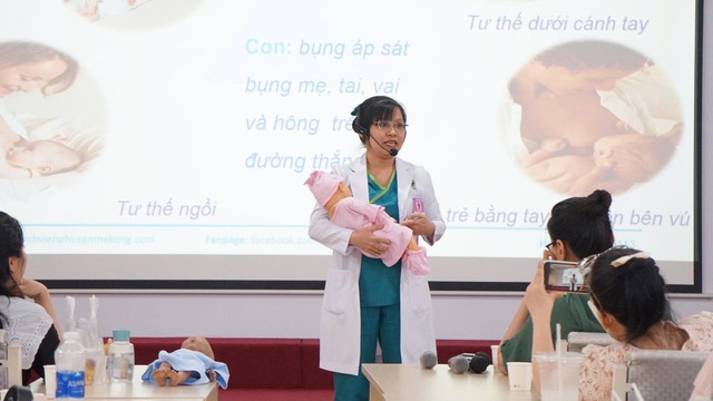 Cuối tuần học hỏi – Gắn kết yêu thương cùng lớp học tiền sản tại Bệnh viện Phụ sản MêKông- Ảnh 1. Cuối tuần học hỏi – Gắn kết yêu thương cùng lớp học tiền sản tại Bệnh viện Phụ sản MêKông- Ảnh 1.