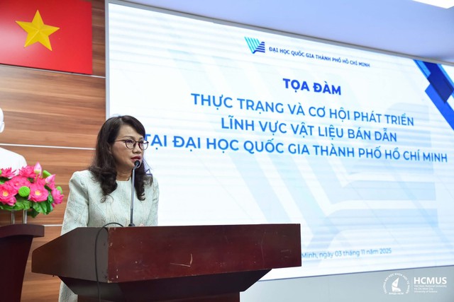 Đại học Quốc gia TP. Hồ Chí Minh đẩy mạnh nghiên cứu và đào tạo lĩnh vực vật liệu bán dẫn- Ảnh 1. Đại học Quốc gia TP. Hồ Chí Minh đẩy mạnh nghiên cứu và đào tạo lĩnh vực vật liệu bán dẫn- Ảnh 1.