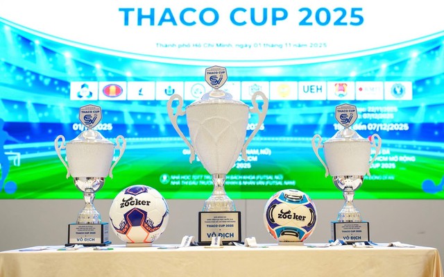 Chính thức khởi động giải bóng đá sinh viên Đại học Quốc gia -Hồ Chí Minh – THACO CUP2025- Ảnh 2.