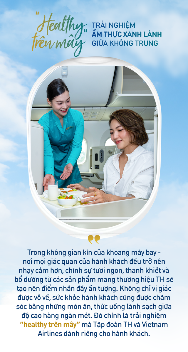 Danh mục ẩm thực "healthy trên mây" - Dấu ấn hợp tác giữa Tập đoàn TH và Vietnam Airlines- Ảnh 2. Danh mục ẩm thực "healthy trên mây" - Dấu ấn hợp tác giữa Tập đoàn TH và Vietnam Airlines- Ảnh 2.