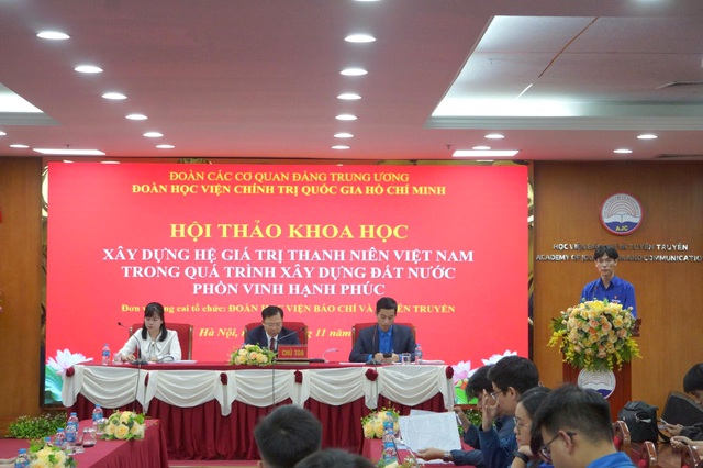 “Xây dựng hệ giá trị thanh niên Việt Nam hôm nay phải gắn với tư tưởng Hồ Chí Minh và khát vọng xây dựng đất nước phồn vinh, hạnh phúc”- Ảnh 1. “Xây dựng hệ giá trị thanh niên Việt Nam hôm nay phải gắn với tư tưởng Hồ Chí Minh và khát vọng xây dựng đất nước phồn vinh, hạnh phúc”- Ảnh 1.