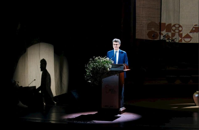 Ông Jonathan Wallace Baker, Trưởng Đại diện Văn phòng UNESCO tại Việt Nam phát biểu tại Lễ công bố. Ông Jonathan Wallace Baker, Trưởng Đại diện Văn phòng UNESCO tại Việt Nam phát biểu tại Lễ công bố.