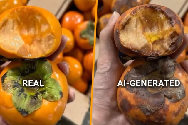 Vấn nạn lừa đảo bằng ảnh AI tại Trung Quốc: "Tr&aacute;i c&acirc;y thối" được chỉnh sửa bằng AI khiến chủ shop online đi&ecirc;u đứng- Ảnh 1.