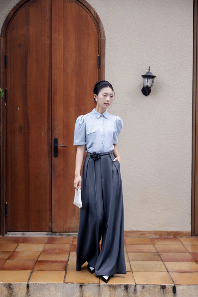 C&ocirc;ng thức "bất bại" m&ugrave;a lạnh: &Aacute;o dạ + quần ống rộng, mặc 10 năm nữa vẫn sang xịn mịn!- Ảnh 10.