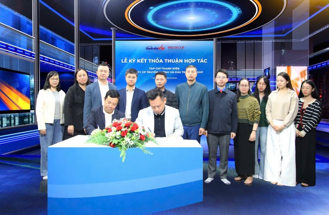 Tạp ch&iacute; Thanh ni&ecirc;n k&yacute; kết hợp t&aacute;c truyền th&ocirc;ng với C&ocirc;ng ty CP Truyền th&ocirc;ng v&agrave; Giải tr&iacute; Vicgroup- Ảnh 2.