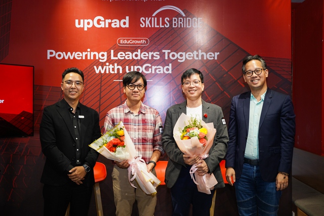 Cú bắt tay chiến lược giữa upGrad và Skills Bridge: Khi bằng cấp không còn là "tấm khiên" duy nhất của sếp thời AI- Ảnh 4. Cú bắt tay chiến lược giữa upGrad và Skills Bridge: Khi bằng cấp không còn là "tấm khiên" duy nhất của sếp thời AI- Ảnh 4.