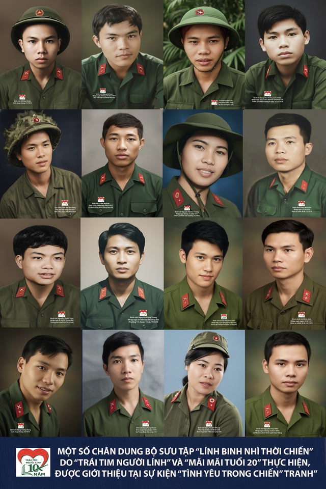 Trao thưởng cuộc vận động "Tình yêu trong chiến tranh" và giới thiệu bộ sưu tập chân dung "Lính binh nhì thời chiến"- Ảnh 3. Trao thưởng cuộc vận động "Tình yêu trong chiến tranh" và giới thiệu bộ sưu tập chân dung "Lính binh nhì thời chiến"- Ảnh 3.
