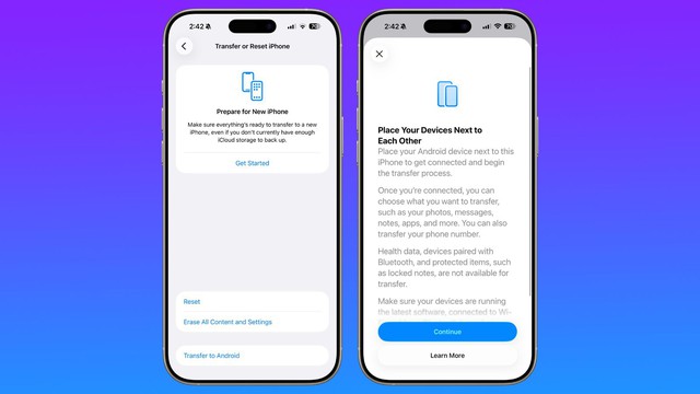 Apple tung ra iOS 26.3 Beta: Hỗ trợ chuyển dữ liệu từ iPhone sang Android, tương th&iacute;ch tốt hơn với smartwatch kh&ocirc;ng phải Apple Watch- Ảnh 2.