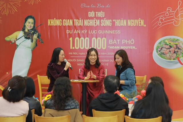 Hành trình "chạm" vào linh hồn từ âm nhạc đến ẩm thực trong Không gian nghệ thuật “Hoàn Nguyên” - Ảnh 2. Hành trình "chạm" vào linh hồn từ âm nhạc đến ẩm thực trong Không gian nghệ thuật “Hoàn Nguyên” - Ảnh 2.