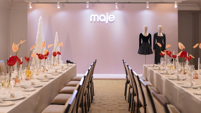 Maje c&ugrave;ng d&agrave;n t&iacute;n đồ thời trang đ&oacute;n BST m&ugrave;a lễ hội 2025- Ảnh 1.