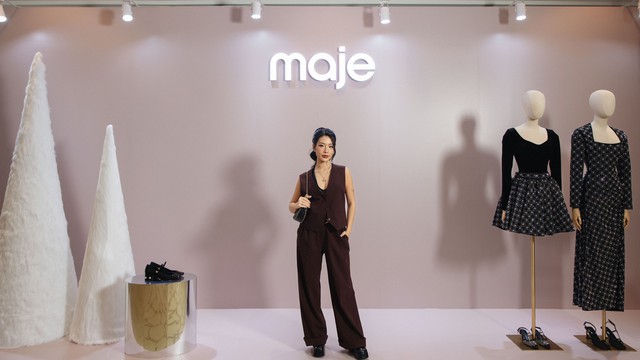 Maje c&ugrave;ng d&agrave;n t&iacute;n đồ thời trang đ&oacute;n BST m&ugrave;a lễ hội 2025- Ảnh 5.